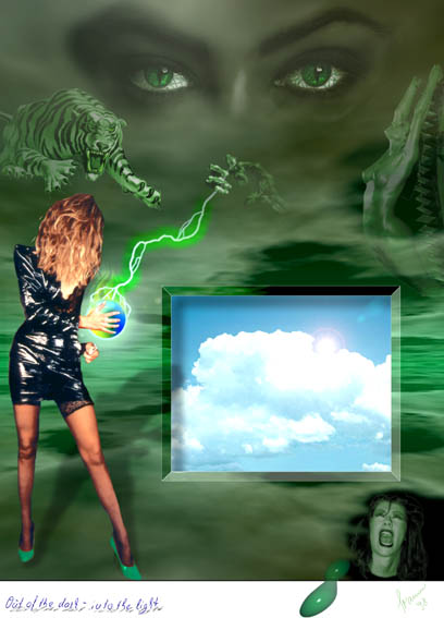 Out of the dark into the light